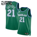 Maillot NBA Dallas Mavericks Daniel Gafford Nike 2025-26 Classic Edition Vert Swingman - Enfant